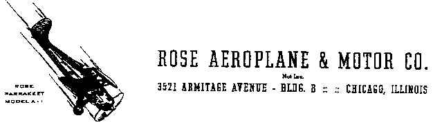 Rose Aeroplane & Motor Co.